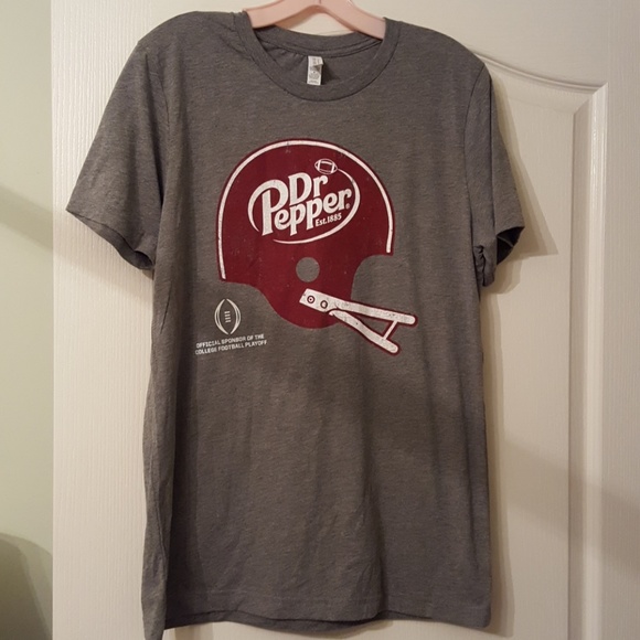 Bella Canvas Other - DR PEPPER FOOTBALL T SHIRT Bella Canvas Other - DR PEPPER FOOTBALL T SHIRT